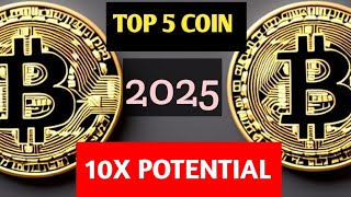 TOP 5 COIN FOR 2025 BUY AND HOLD #binance #cryptocurrency