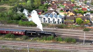 44871 Passes through Peterborough (Sound by Railworld / Brian Pearce)