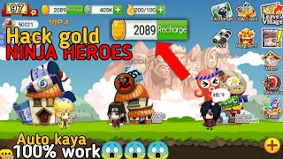 CARA HACK GOLD NINJA HEROES NEW ERA TERBARU 2023