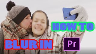 How to Easily Blur Moving Objects in Premiere Pro || How to blur