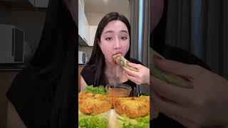 Bánh xèo 😝 Xin mời cả nhà #mukbang  #banhxeo