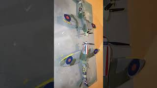 Airfix 1 48 Supermarine Spitfire Complete #scalemodels #airfixmodels #ww2 #dday #modelaviation