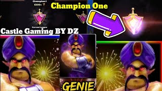 Champion One With Jenie Deck 😱 Castle Crush Gameplay 🏰@castlegamingbydz 🇮🇳