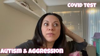 AUTISM : SHOWING AGGRESSION TOWARDS OTHERS | AUTISM MOM DAY IN THE LIFE