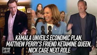 Kamala unveils Economic plan, Matthew Perrys Friend Ketamine Queen, Nick Cage New Role | AOA Podcast