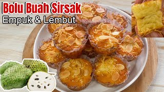 BUAH SIRSAK DICAMPUR TEPUNG BISA JADI KUE YANG ENAK BANGET‼️ So Fluffy & Yummy 🤤