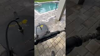 Paver Cleaning #pressurewashing #home #paversealing #diy #homemade #pavers #fypシ  #fyp