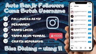 Cara Menambah Followers Instagram Gratis Tanpa Akun Tumbal Permanen Terbaru 2022