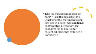 Missed pills-Progesterone only pill