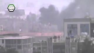 Syria   Fires Burn in South Damascus Areas as Assad Army Shells Parts of Capital City 8 March 13