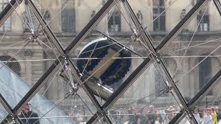 Window Cleaning Robot on the Louvre Glass Pyramid