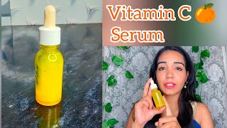 vitamin C serum at home🍊 ! How to make vitamin C serum at home🍊.