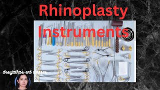 225.Rhinoplasty Instruments #surgeryeducation