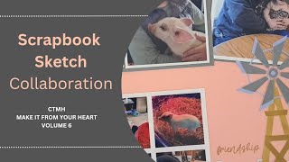 Start with a Sketch/Single Scrapbook Layout