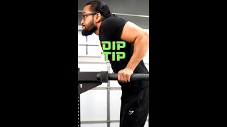 Tricep Dip Tip #short