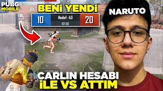 CARL'IN HESABINDA VS ATTIM!! YEREL SOHBET VS - PUBG MOBİLE