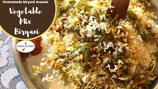 #35 Vegetable Mix Biryani | Homemade Veg Biryani Powder | Why Zomato when you can make it at Home