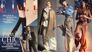 Листаю журнал ELLE 08/2019/Обзор модного журнала ELLE 08/2019 немецкая версия