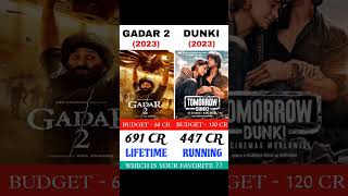 Dunki vs Gadar2, Dunki box office collection, Gadar2 box office collection, #rlglawa #dunki #gadar2