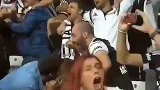 Beşiktaş Maçında Deliren Kadın