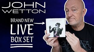 John Wetton 'Concentus' Live Box Set - Reviewed / Unboxed