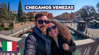 VENEZA ITÁLIA | Nosso PRIMEIRO dia na cidade