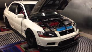 CRD dyno tuning Mitsubishi EVO 7