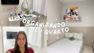 ORGANIZANDO MEU QUARTO | LIMPANDO E ORGANIZANDO TUDO