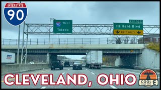 I-90 WEST Downtown Cleveland to Avon, Ohio