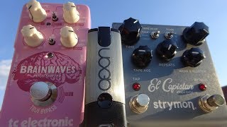 TC Electronic Aeon, Brainwaves Pitch Shifter & Strymon El Capistan-ambient guitar demo