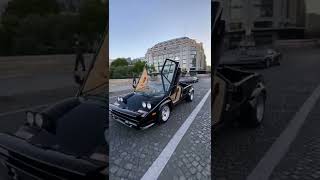 Inside The old Lamborghini Countach