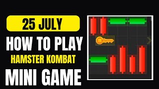 25 July Hamster Kombat Puzzel Solved | Hamster Kombat Mini Game | Hamster Key Puzzel Solve