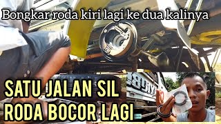 satu jalan sil roda belakang bocor lagi, GranMax pickup Bacantel