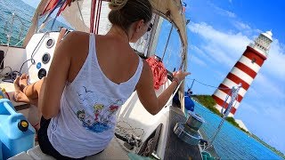 A Step-By-Step Ascent Of Hopetown's Elbow Reef Lighthouse | Sailboat Story 132