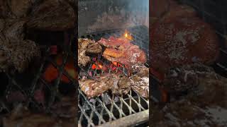 No trending audio. Just the sound of meat being grilled you’re welcome. #asmr #asmrcooking #grilling