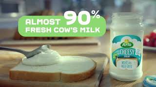 Arla Cheesy Spread - Made with Almost 90% Fresh Cow’s Milk