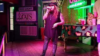 Peggy singing at the Cat's Meow #BourbonStreet #FrenchQuarters #NewOrleans