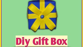 How To Make Diy Gift Box #shorts#artncraft#youtubeshorts