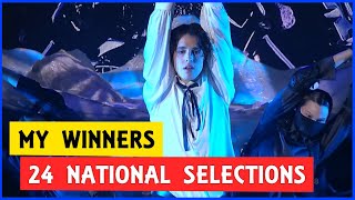 EUROVISION 2023 | My 24 WINNERS of ALL national selections