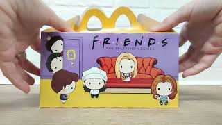 Friends box McDonald's unboxing ASMR