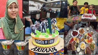 Arhaan ka birthday celebration & iftar party vlog || Ramdan 2022 iftar vlog || Birthday party ||