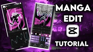 Manga edit Tutorial in capcut | Trending Mahito Edit |  #capcuttutorial  #mangaedit #mangatutorial