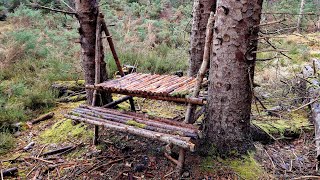 Bushcraft Picnic Table Build