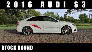 2016 Audi S3 310 HP - Stock Sound