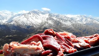 РАЙСКИЙ РЕЦЕПТ БАРАНИНЫ в ГОРАХ.