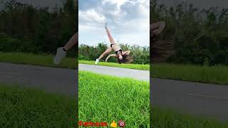 wanna see more 🤩#shorts#backflip#reels#fyp#tiktok#18+tiktok#trending#Gilmatiktok#gymnastic#models