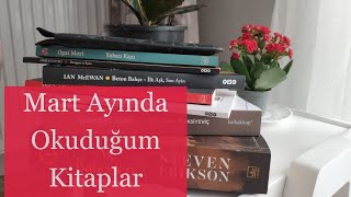 AYLIK OKUMA VİDEOSU | 2022 Mart Ayında Okuduğum Kitaplar