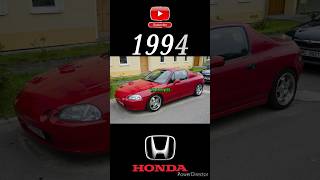 Evolution of Honda CRX (1984-1994) #hondacrx #viralvideo