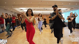 Grupo Extra - Cuando Te Miro | Roby y Aury | Footwork Workshop | Group Demo BGF 23