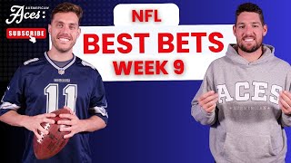 🏈 Aces NFL Show 🤑 Week 9 Best Bets!